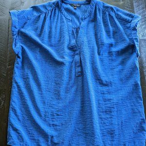 Banana Republic Blue Women's Top. Size XL. Tall.
